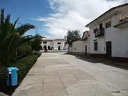 Arquitectura andina típica en la ciudad.