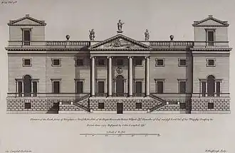 Houghton Hall, Vitruvius Britannicus v. 3 (1725)