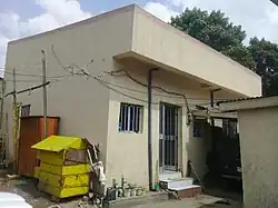 Una casa solitaria en Adís Abeba, Etiopía