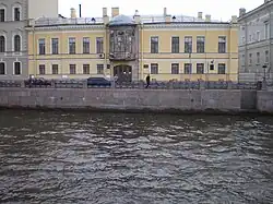 Casa de Montferrand, 86 Quai de la Moïka, adquirida en 1834