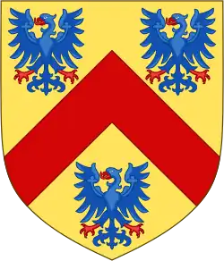 Armas de la rama de La Trémoïlle