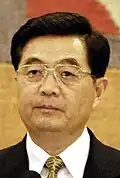 Hu Jintao, Presidente de China.