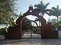 Entrada de la hacienda Itzincab.