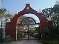 Entrada de la hacienda Itzincab.