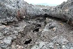 Tubo volcánico de Todoque