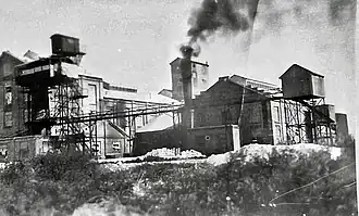 En ingenio trabajando a pleno en sus primeros años.