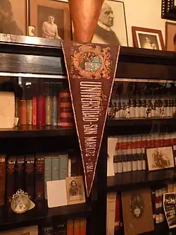 Banderola de la Universidad de San Marcos.