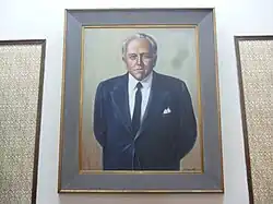 Retrato de Raúl Porras Barrenechea.