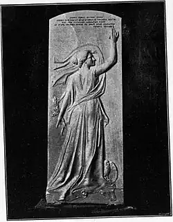 La Historia, figura alegórica (foto 1912)