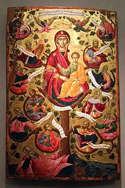 Virgen, Árbol de Jesé