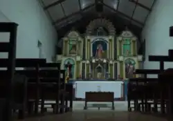 Altar de la iglesia de San Cristóbal