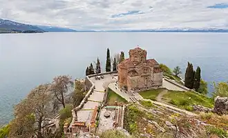Iglesia San Juan Kaneo de Ohrid (Patrimonio natural y cultural de la región de Ohrid)