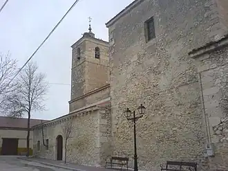 Iglesia de San Esteban desde la Calle de la Iglesia