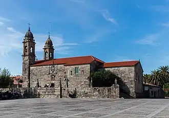 San Benito de Fefiñanes, vista exterior.