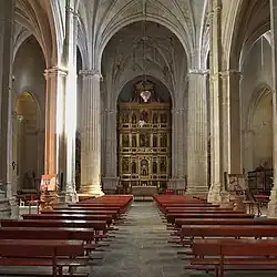 Interior de la iglesia