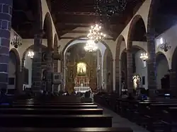 Interior y naves de la Iglesia de la Concepción.