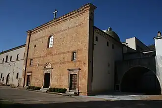 Facada del santuario de Santa Maria di Stignano