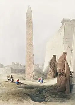 147. Obelisco de Luxor.