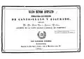 Método de canto gregoriano con notación musical impresa con tacos xilográficos (1848)
