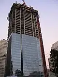 La construcción en septiembre de 2007