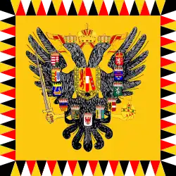 Estandarte del Emperador (versión usada durante la mayor parte del siglo XIX)