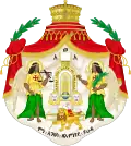Escudo de armas del Imperio Etíope (Menelik II)