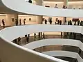 Visitantes del Guggenheim de Nueva York.