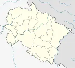 Rishikesh ubicada en Uttarakhand