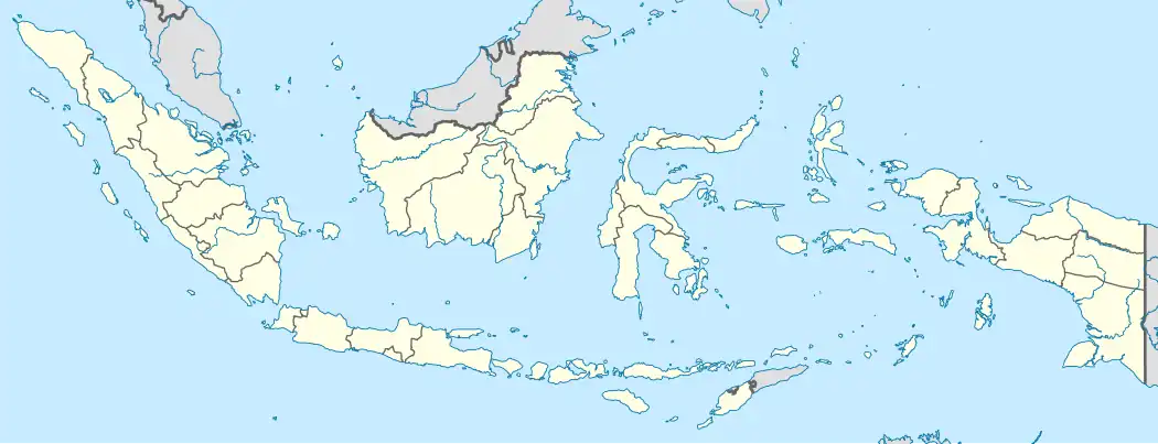 Ambon ubicada en Indonesia