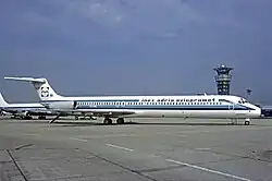 McDonnell Douglas MD-82 de Adria Airways en el Aeropuerto de París-Orly (1982)