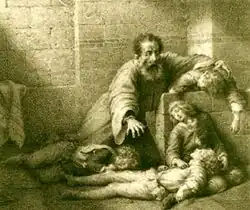 Francesco Scaramuzza, La muerte de los otros hijos.