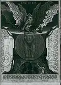 Lucifer, de Alessandro Vellutello (1534)