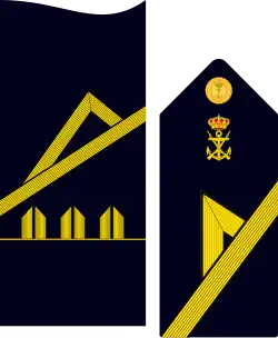 Divisa cabo mayor Infantería de Marina