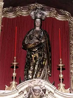 Inmaculada. Martín de Andújar Cantos (1632), Parroquia de San Pedro Apóstol, Carmona, Sevilla.