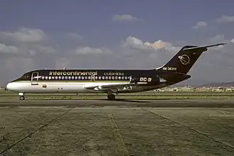 Douglas DC-9-14 (HK-3839) de Intercontinental de Aviación
