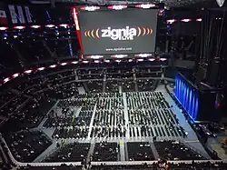 Vista del interior de la Arena.