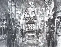 Interior del templo