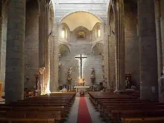 Interior de la Iglesia de San Miguel