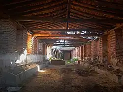 Interior de un pajar en Aldeanueva