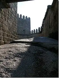 Interior del Castillo de Guimarães.