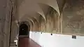 Galleria di affreschi adiacente al chiostro
