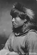 Hombre inupiat (King Island, Alaska, EUA, 1906)