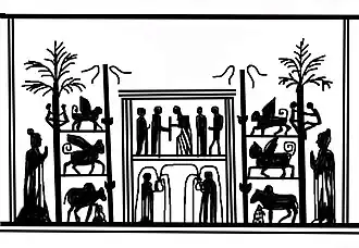 Reconstrucción de la distribución original del fresco.