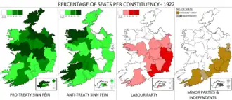 Elecciones generales de Irlanda de 1922