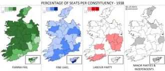 Elecciones generales de Irlanda de 1938