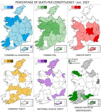 Elecciones generales de Irlanda de junio de 1927
