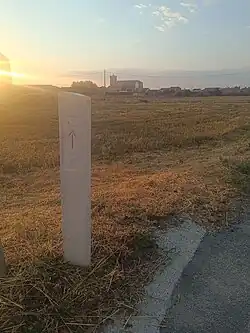 Item camino teresiano a su paso por la localidad