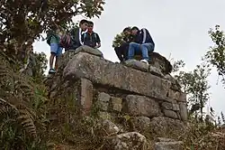 Ruinas del paratón, ubicadas en la Paccha, al oeste del distrito.