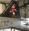 Tail of F-5E J-3033 FlSt6