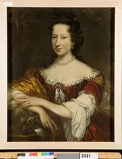 Retrato de una mujer, posiblemente Anna Catharina van Heemskerck (1659-1693), 1691 Cultural Heritage Agency of the Netherlands Art Collection